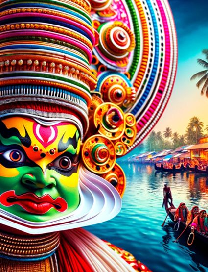 Kerala DMC Tour Agent Operator - Kathakali Dance