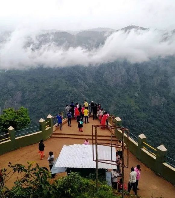 Tamilnadu Kerala DMC Tour Agent Operator - Ooty Dolphin Nose View Point